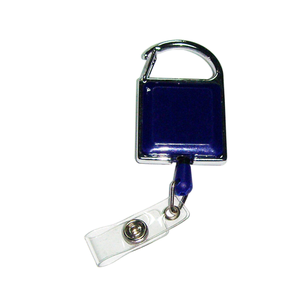 Metal square badge reel | EVPR5108